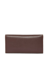 Lino Perros Women Brown Solid Three Fold Wallet