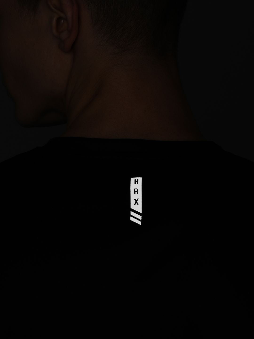 HRX by Hrithik Roshan Rapid-Dry Striped Training T-shirt