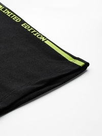 HRX by Hrithik Roshan Men Printed Detail Mid-Rise Regular Fit Lifestyle Trackpants