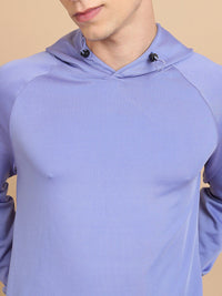 HIGHLANDER Hooded Raglan Sleeves Relaxed Fit Pullover