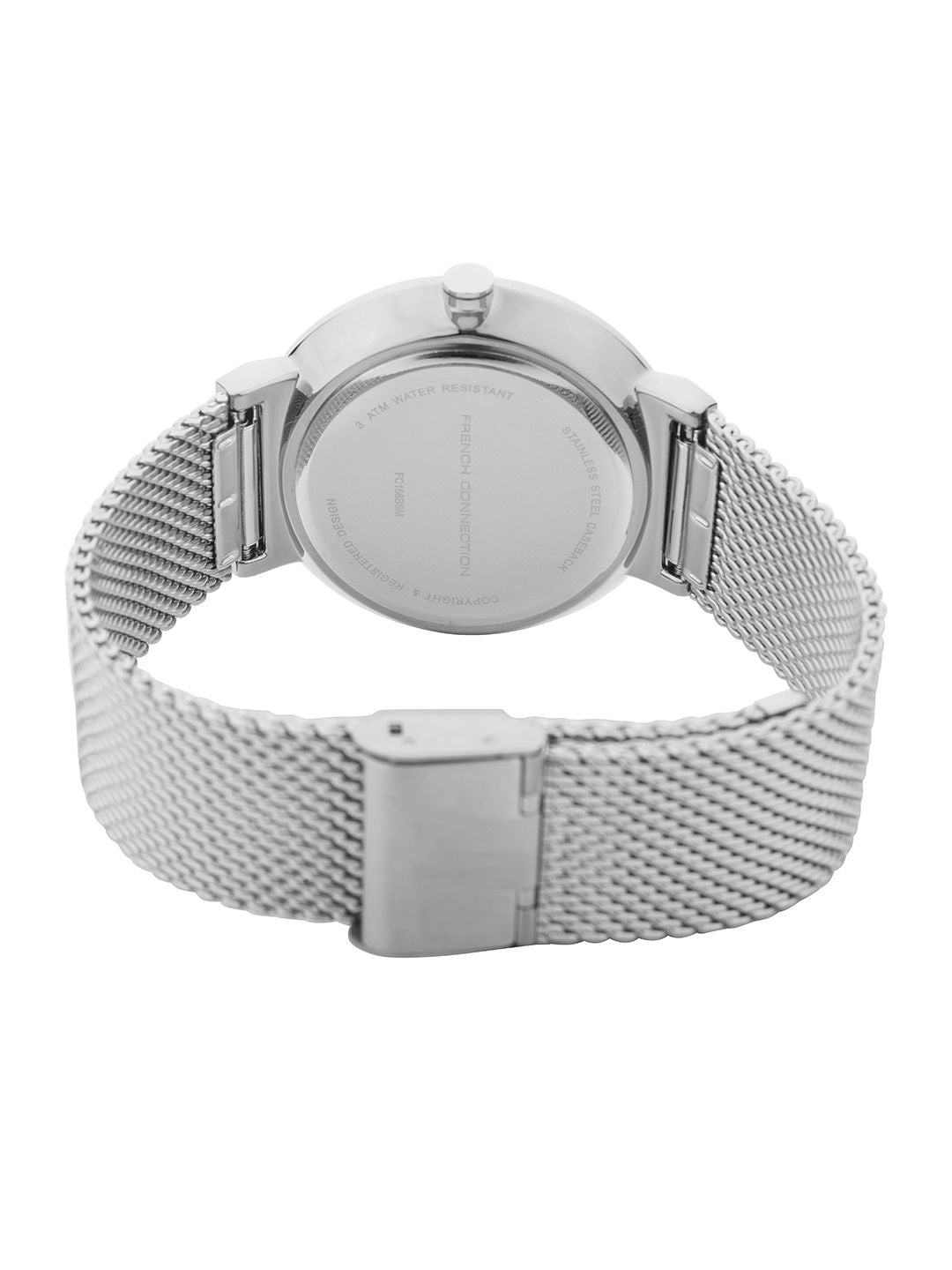 French Connection Men Silver-Toned Analogue Watch