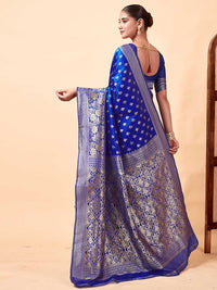 KALINI Woven Design Zari Banarasi Saree