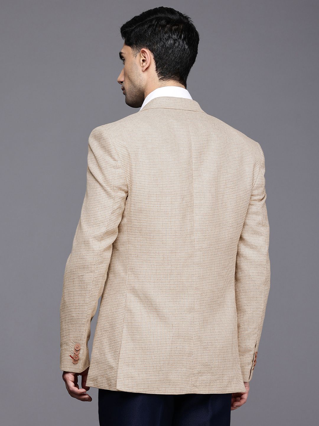 Raymond Self Designed Single-Breasted Contemporary Fit Party Blazer