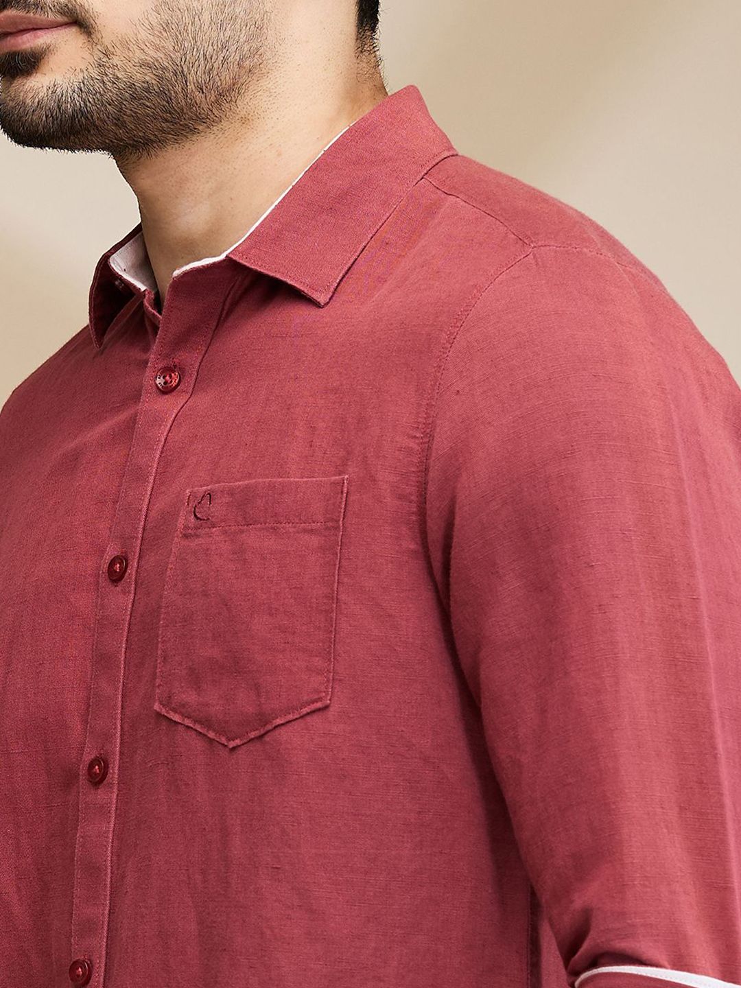 Being Human Men Slim Fit Opaque Casual Shirt