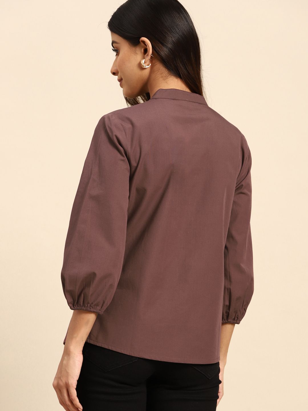all about you Pure Cotton Opaque Casual Shirt