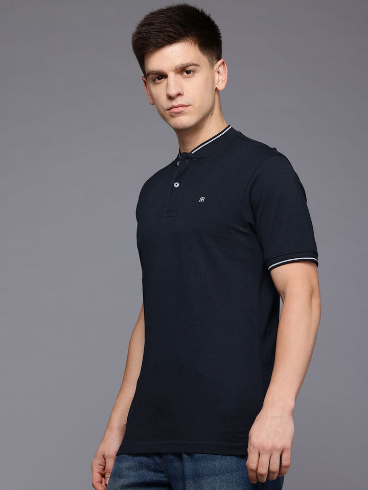 Raymond Henley Neck Pure Cotton Modern Fit T-shirt