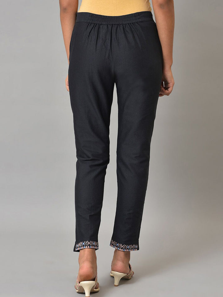 W Women Regular Fit Cigarette Trousers