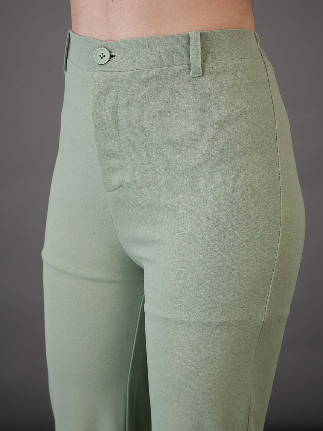 SASSAFRAS worklyf Women High-Rise Bootcut Trousers