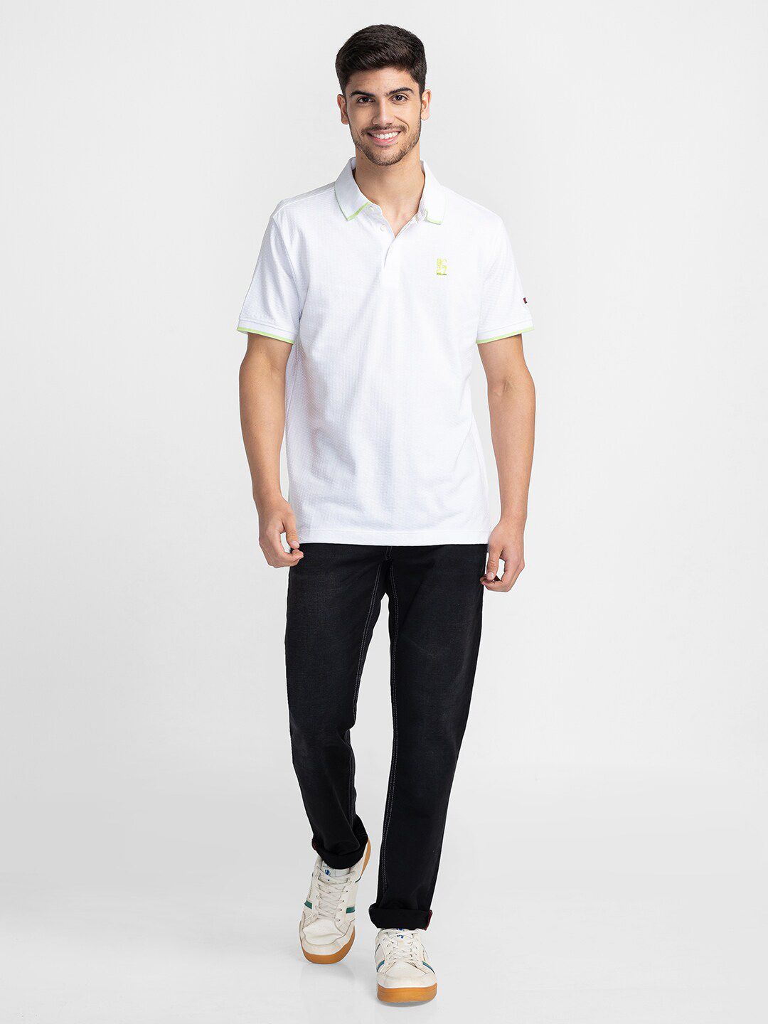 Being Human Polo Collar Short Sleeves T-shirt