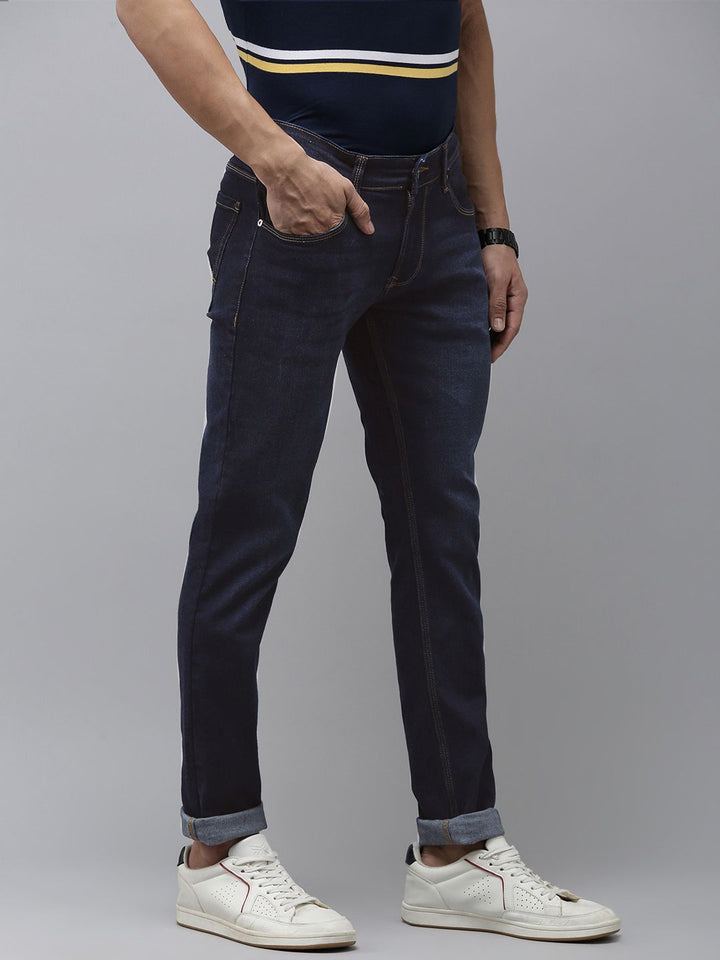 SPYKAR Men Skinny Fit Low-Rise Light Fade Stretchable Jeans