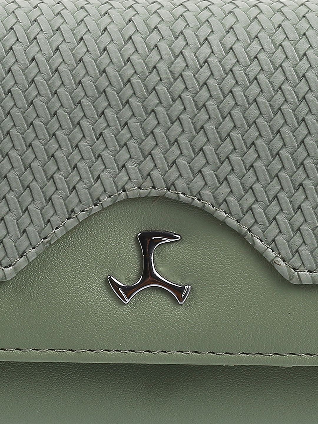 Mochi Green Textured Wallet