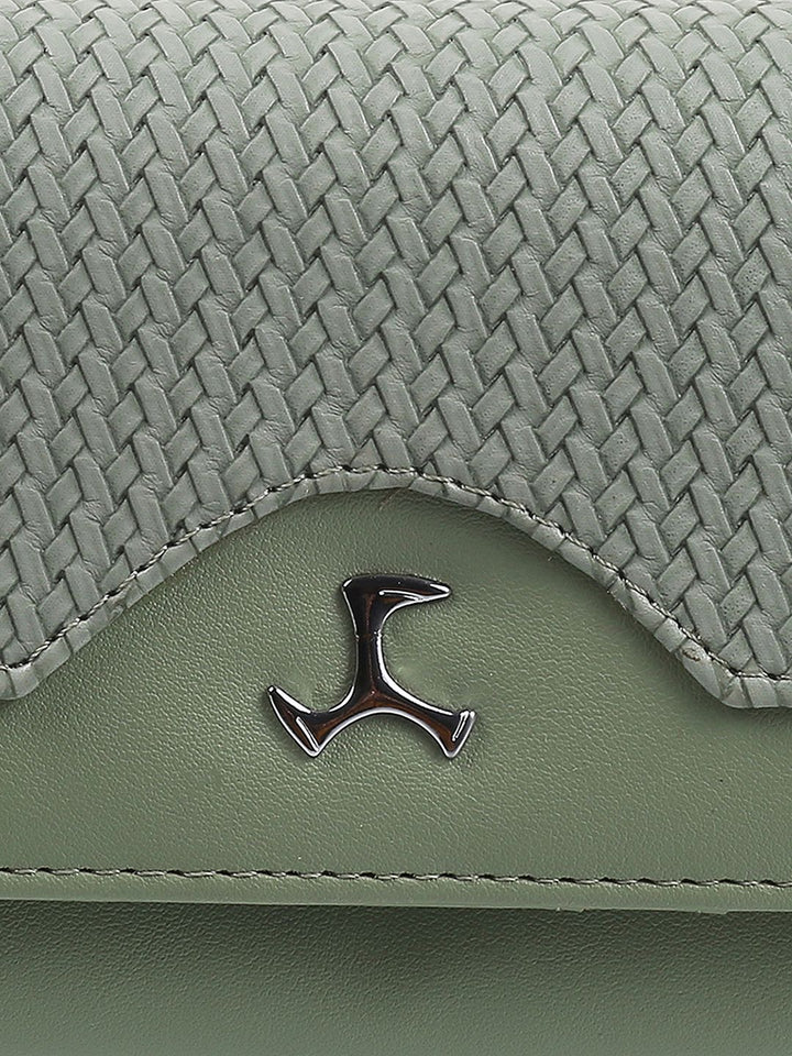 Mochi Green Textured Wallet