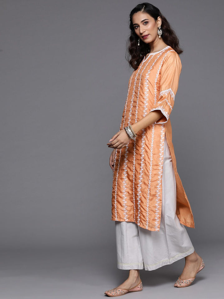 Libas Women Embroidered Kurta