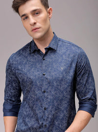 The Indian Garage Co Men Slim Fit Opaque Printed Casual Shirt