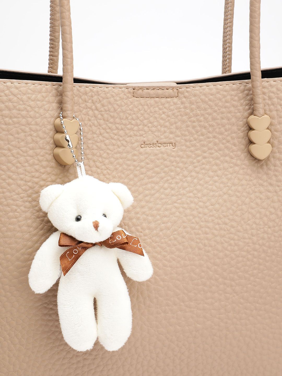 DressBerry Structured Shoulder Bag with Pouch
