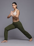 HRX by Hrithik Roshan Women Yoga Track Pants with Toggle Hem