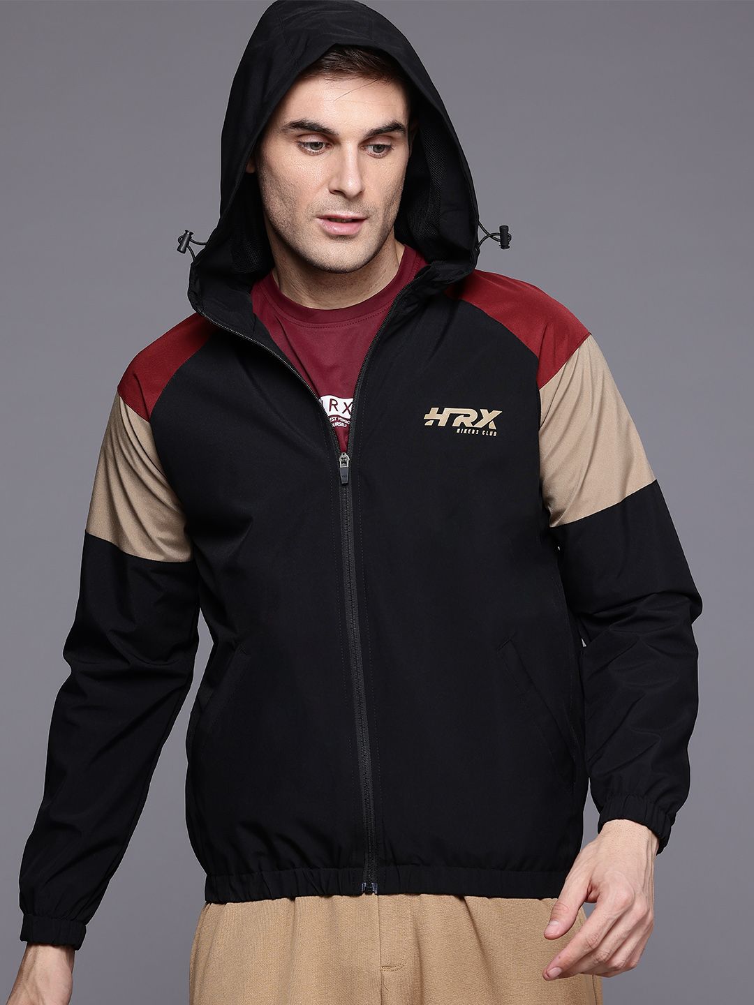 HRX by Hrithik Roshan Men Rapid-Dry Outdoor Jacket