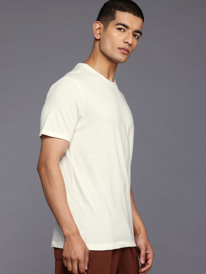 HRX by Hrithik Roshan Typography Print Yoga T-shirt