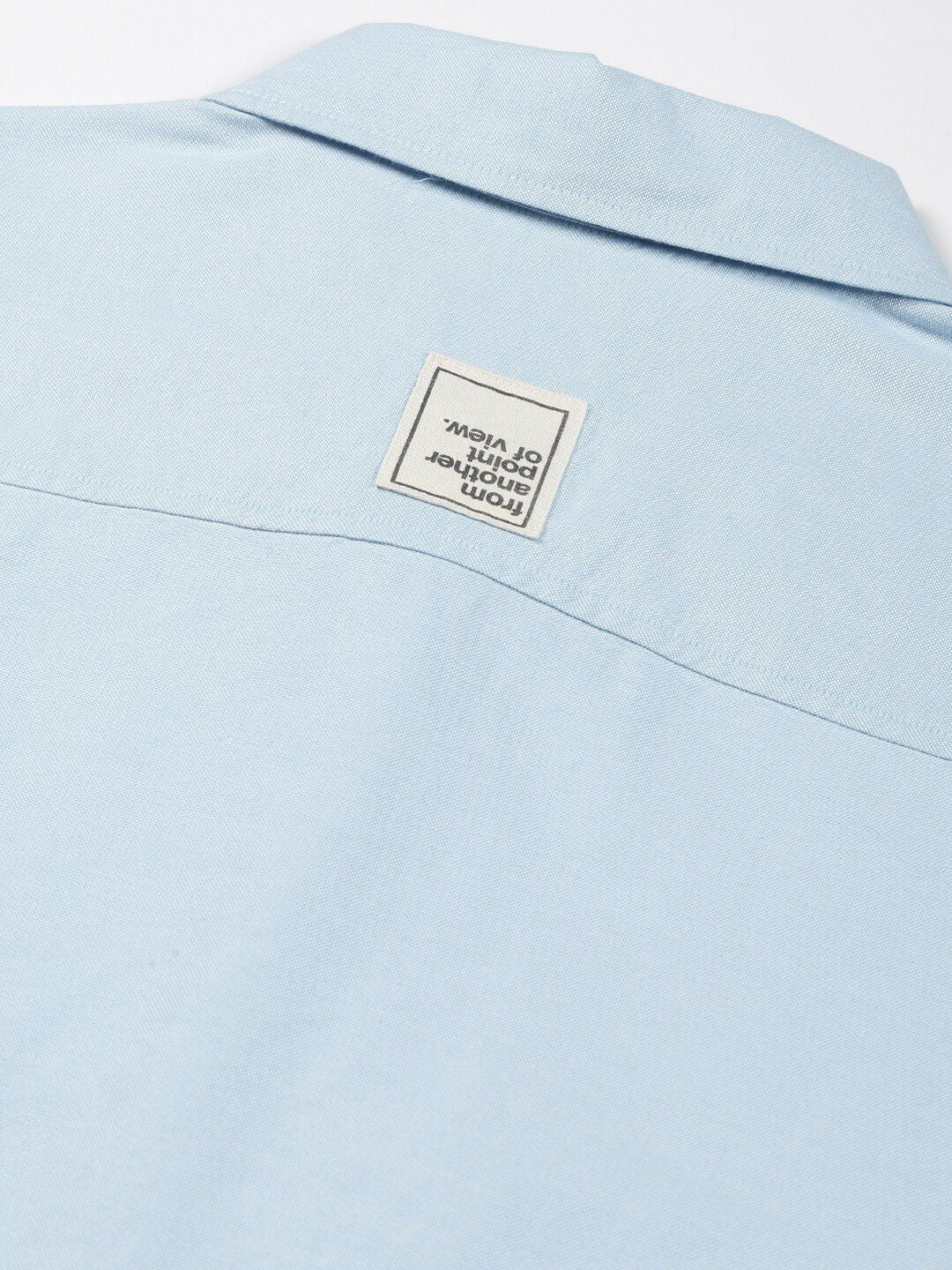 Thomas Scott Button Down Collar Relaxed Boxy Cotton Casual Shirt