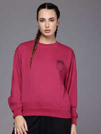 HRX by Hrithik Roshan Naturetherapy Graphic Printed Outdoor Sweatshirt