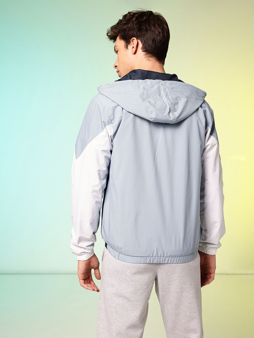 HRX by Hrithik Roshan Colourblocked Lifestyle Tailored Jacket