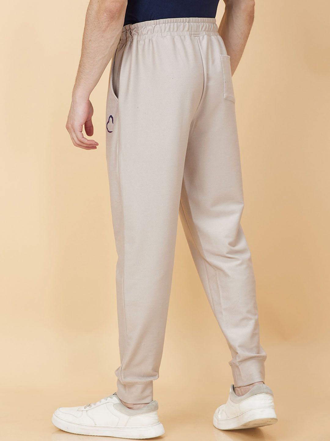 Being Human Men Brand Name Logo Printed Mid-Rise Joggers