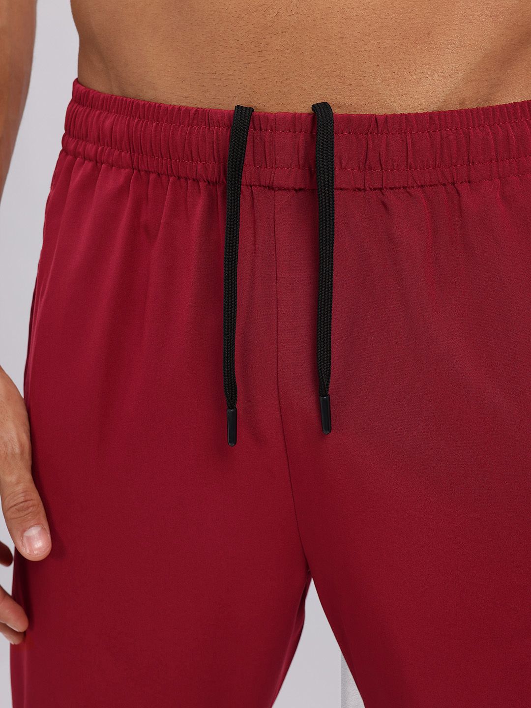 HRX by Hrithik Roshan Men Typography Printed Detail Mid-Rise Running Track Pants