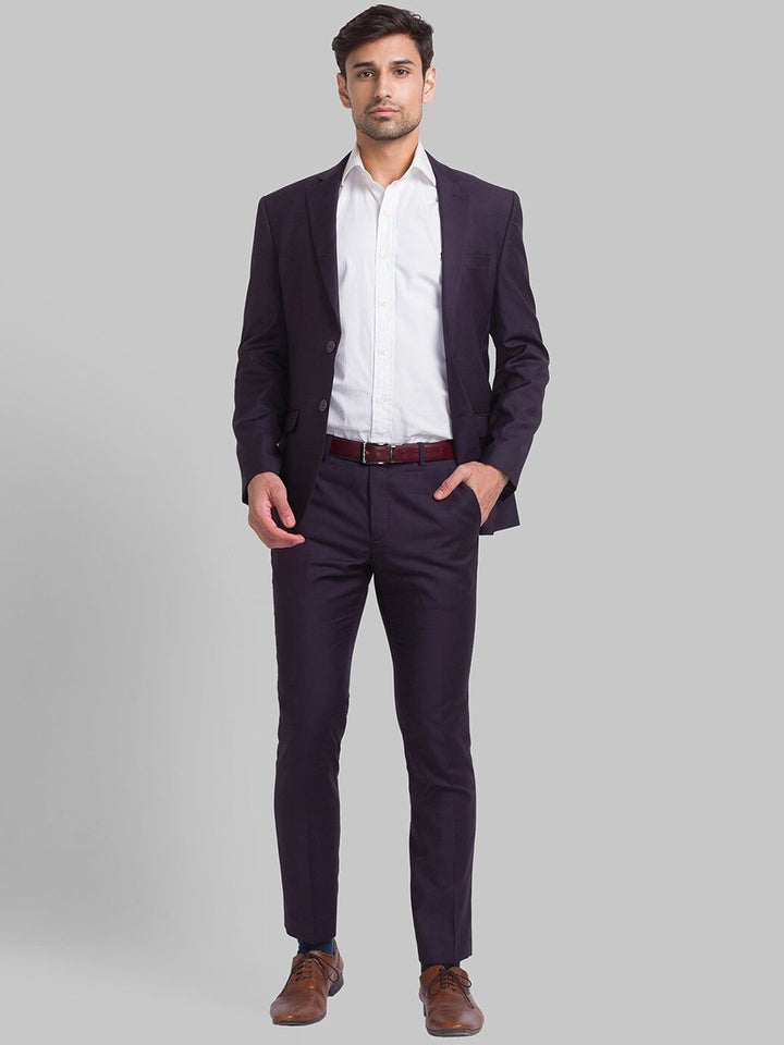 Park Avenue Men Single-Breasted Super Slim-Fit 2-Piece Suit