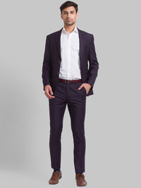 Park Avenue Men Single-Breasted Super Slim-Fit 2-Piece Suit
