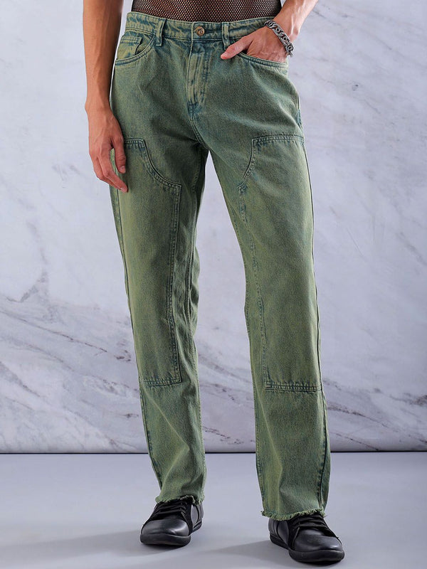 The Indian Garage Co Men Cotton Relaxed Fit Jeans