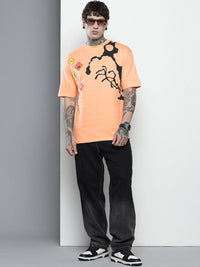 The Indian Garage Co. Boxy Fit Looney Tunes Printed Pure Cotton T-shirt