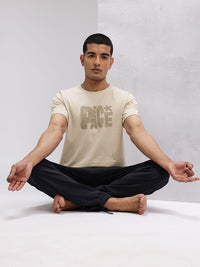 HRX by Hrithik Roshan Printed Pure Cotton Yoga T-shirt