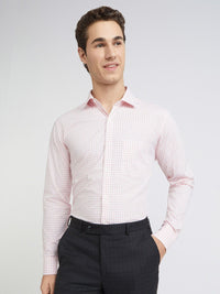 Park Avenue Slim Fit Checked Pure Cotton Formal Shirt
