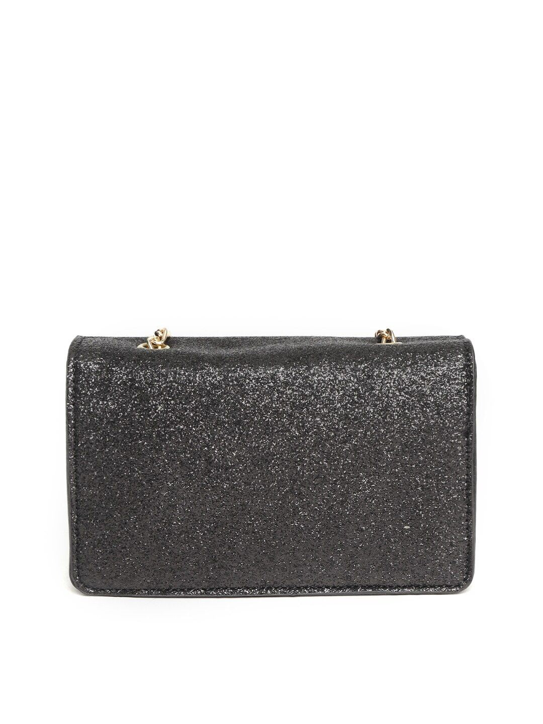 Lino Perros Black Shimmer Sling Bag