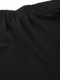 DressBerry Women Everyday Essential Textured Trousers