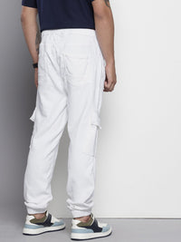 The Indian Garage Co Men Stretchable Cargo Jeans