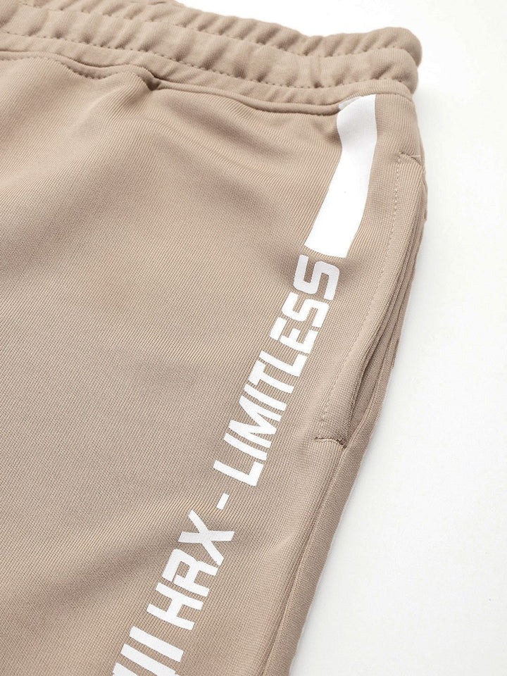 HRX by Hrithik Roshan Men Typography Printed Regular Fit Rapid-Dry Training Joggers