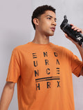 HRX by Hrithik Roshan Typography Printed Training T-shirt