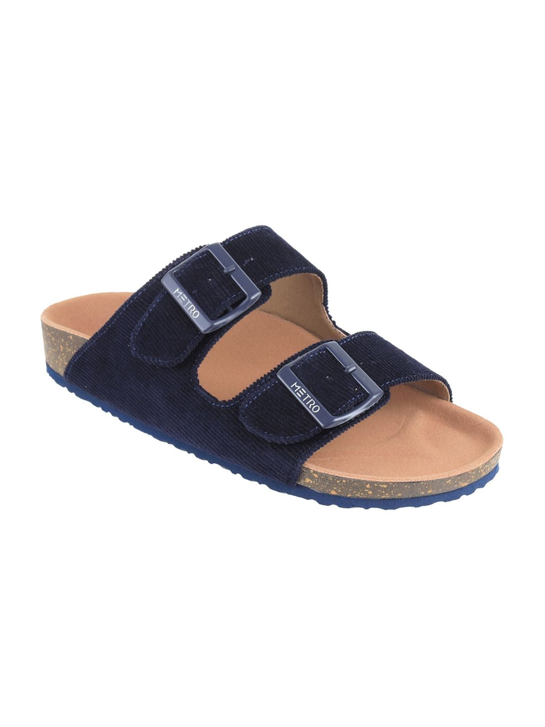 Metro Women Open Toe Flats with Buckles
