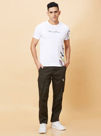 Being Human Men Printed Pure Cotton T-shirt