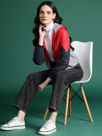DressBerry Colourblocked Tailored Jacket