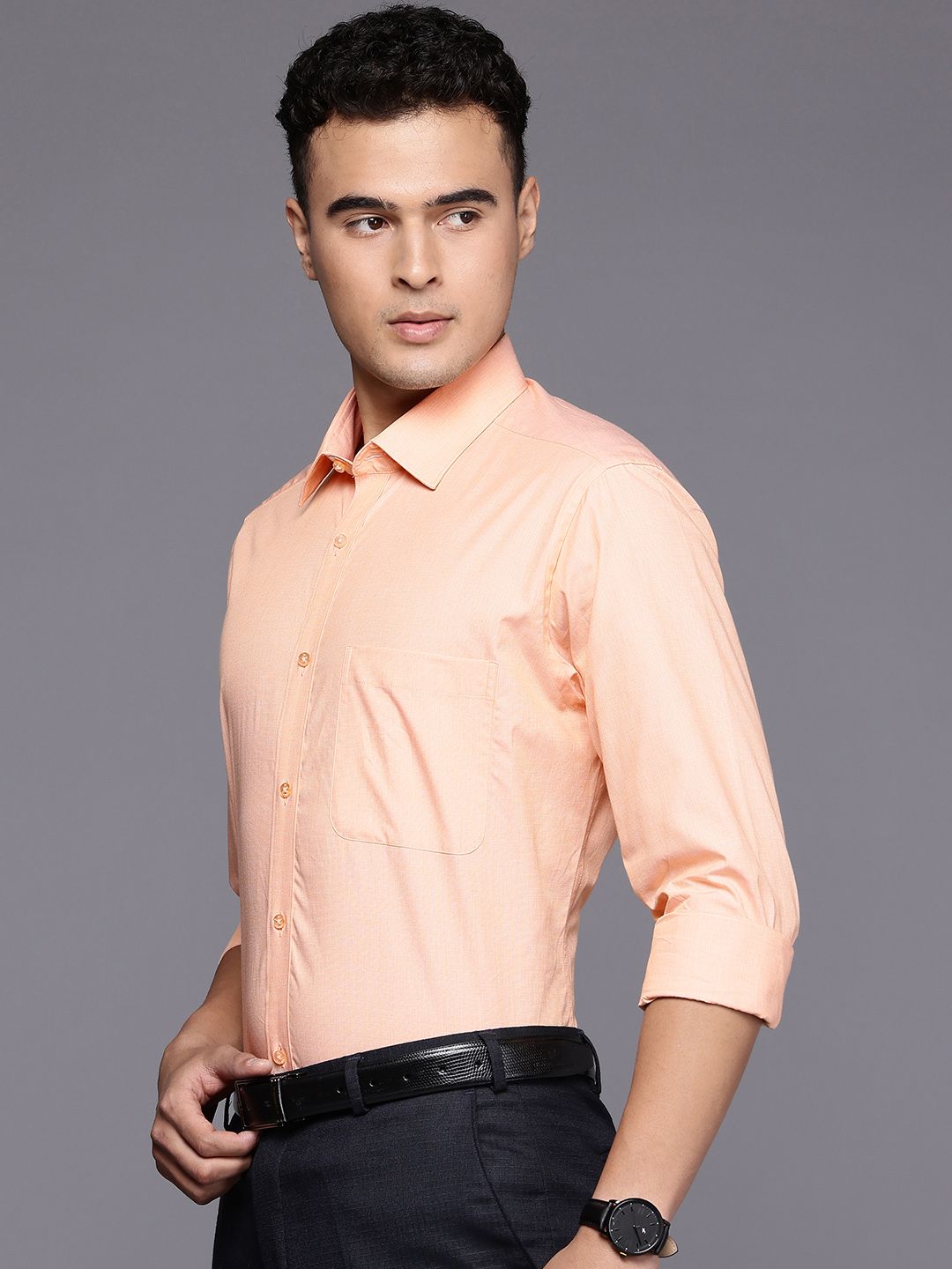 Raymond Pure Cotton Slim Fit Formal Shirt