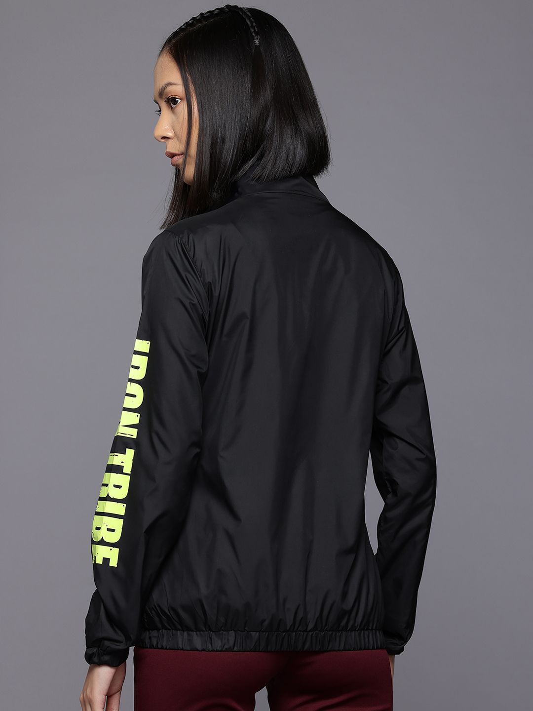 HRX by Hrithik Roshan Typography Printed Training Sporty Jacket