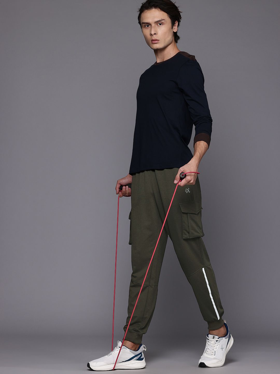 HRX by Hrithik Roshan Men Cargo-Style Training Joggers
