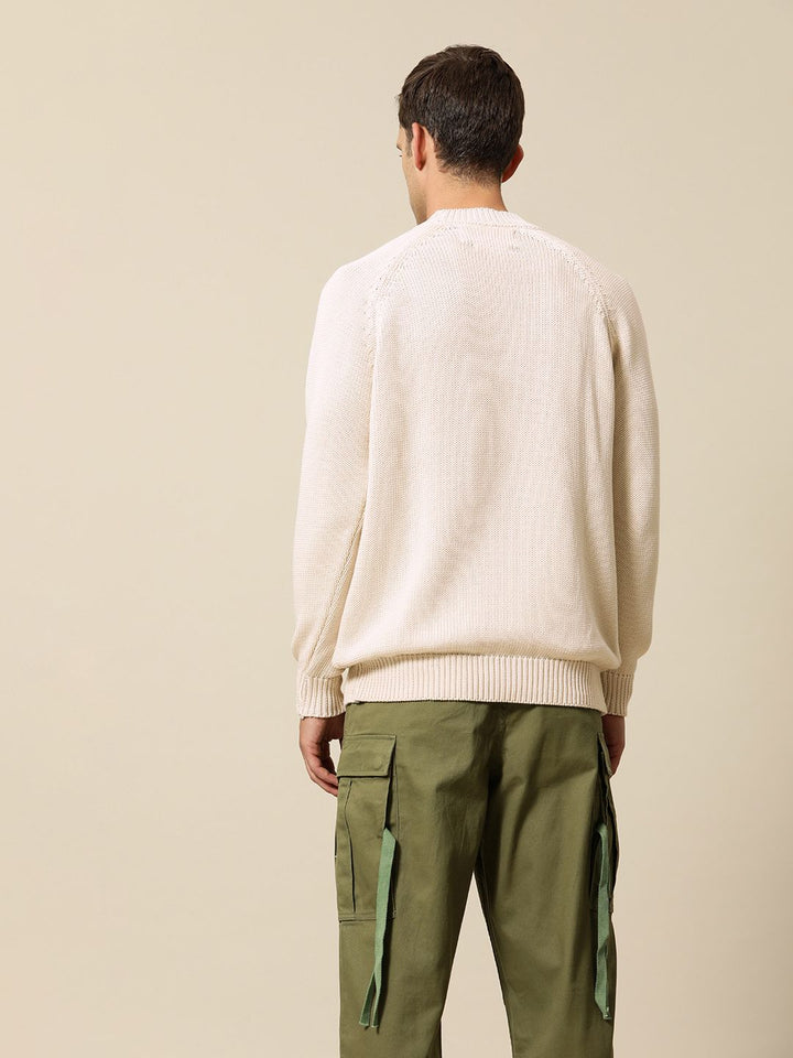 Mr Bowerbird Premium Made in India Pure Cotton Tailored Fit Sweater
