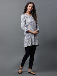 AURELIA Ethnic Motifs Printed Straight Kurti