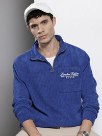 The Indian Garage Co Embroidered Corduroy Sweatshirt
