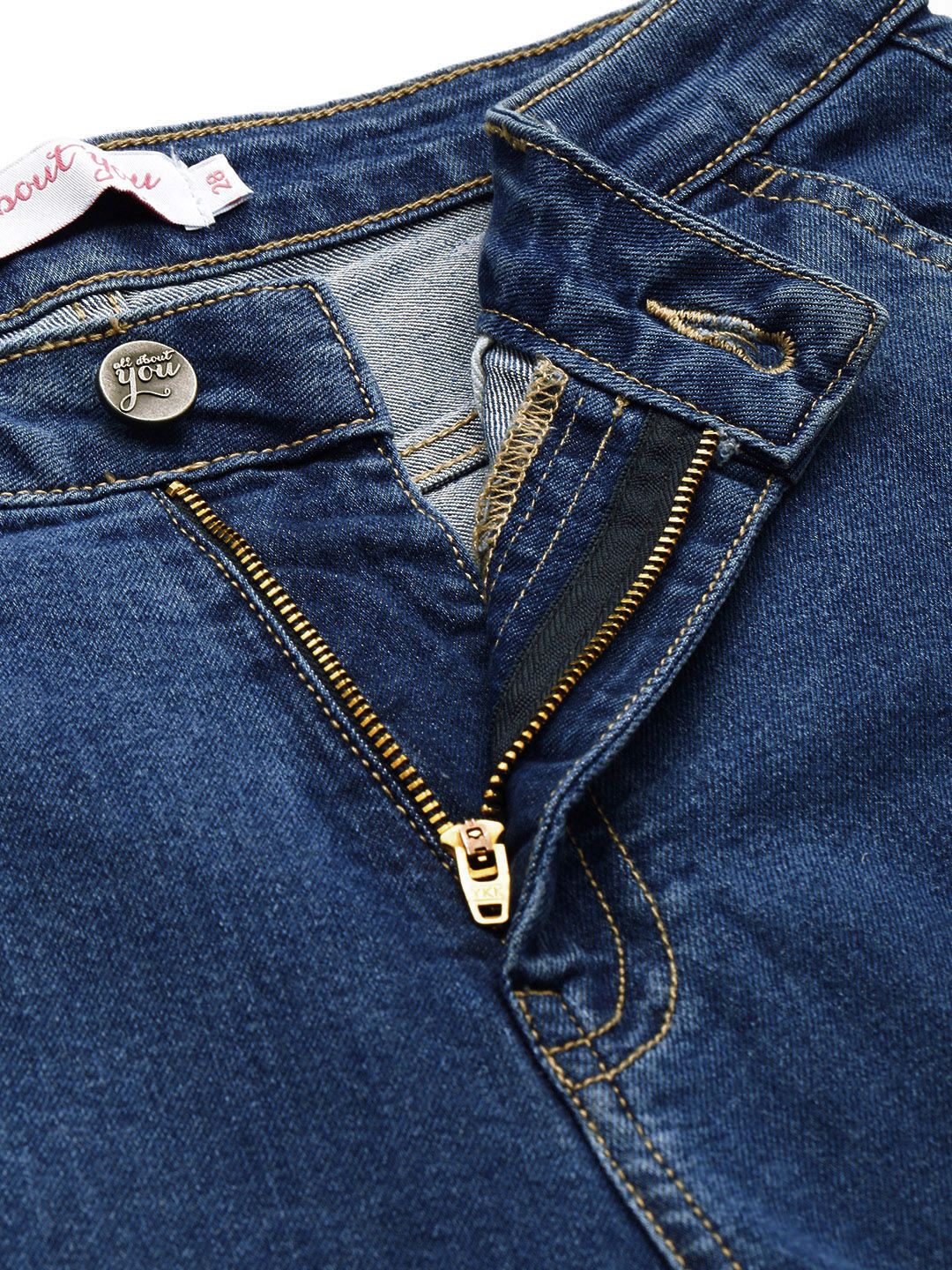 all about you Women Cargo Fit Mid-Rise Stretchable Jeans