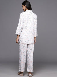 Libas Women Printed Shirt with Trousers