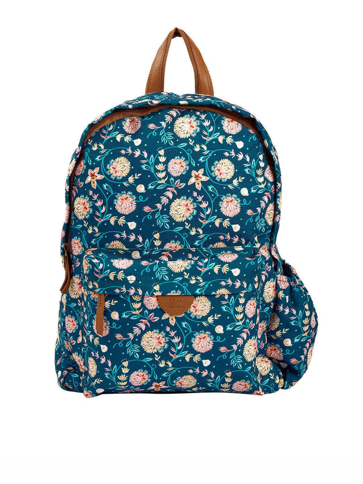 TEAL BY CHUMBAK Women Printed Light Weight Medium Back Pack